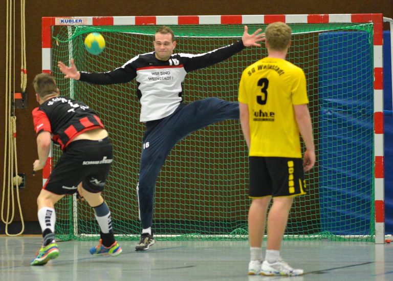 Tristan Schwegler ist ein starker Rückhalt im SG-Tor.