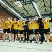 Die Weinstädter Jungs feiern ihren Derbysieg bei der SG Schorndorf. Bild: RZ Photographie