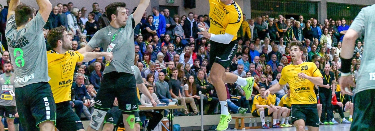 Philip Stäudle zeigte gegen die TSF Ditzingen eine starke Partie. Bild: HWT
