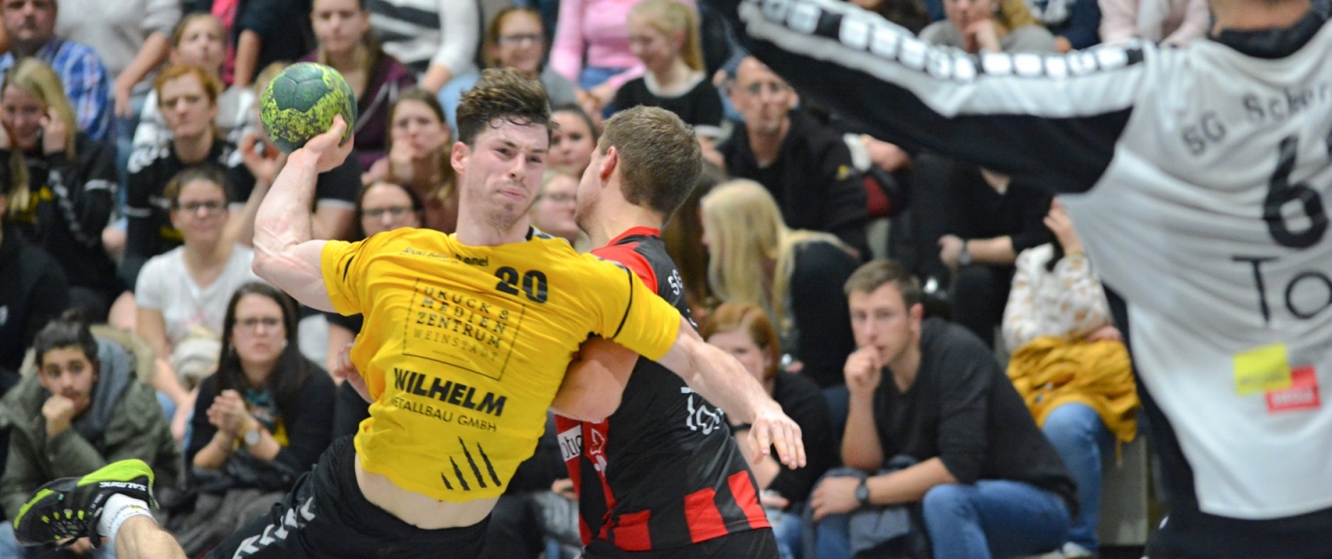 Sascha Dobric und die SG Weinstadt hatten im Derby gegen Schorndorf zum ersten Mal in dieser Saison das Nachsehen. Foto: Günter Barth