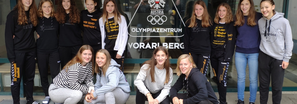 Die Mannschaft am Olympiazentrum Vorarlberg in Dornbirn