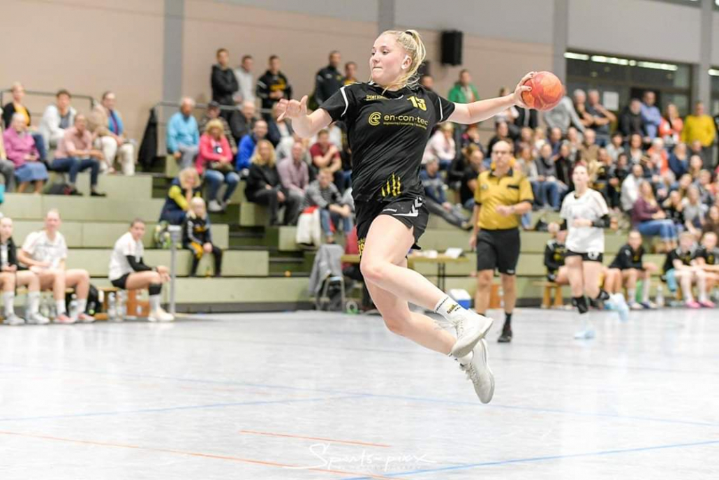 Pauline seit 2018 aktiv in der 1. Frauenmannschaft